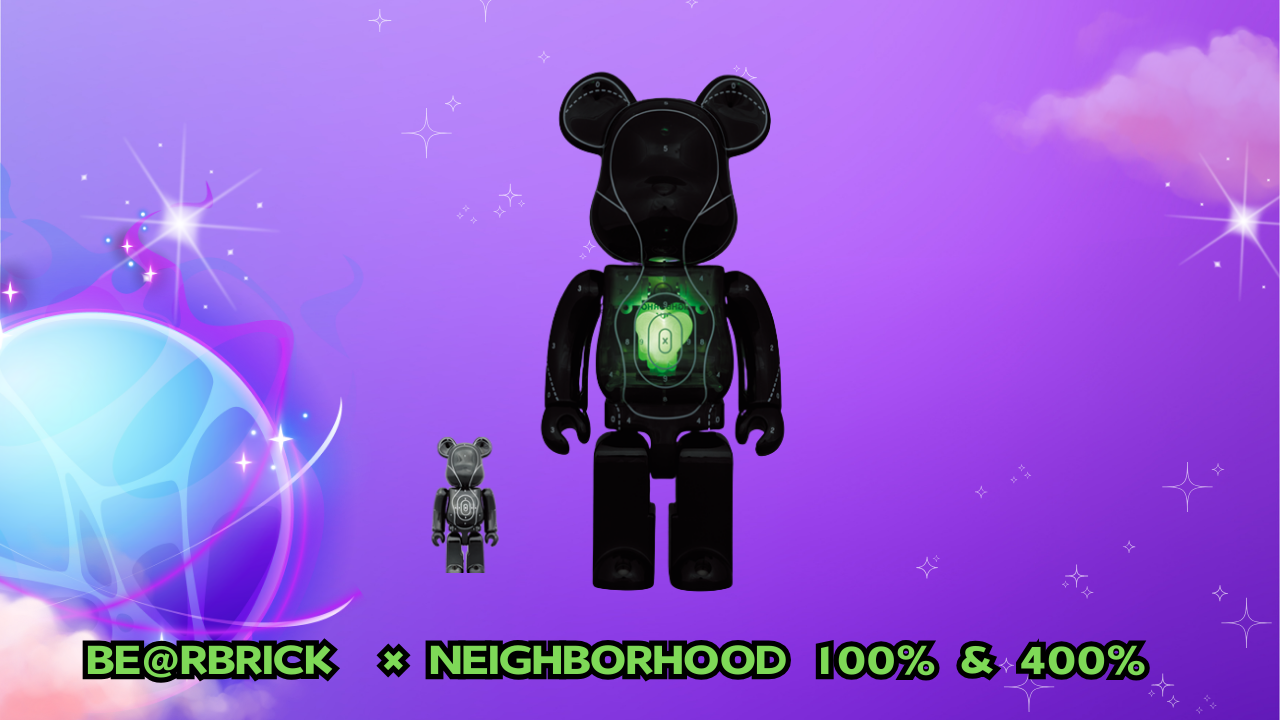12月2日(火)発売開始 NEIGHBORHOOD × BE@RBRICK× EMOTIONALLY