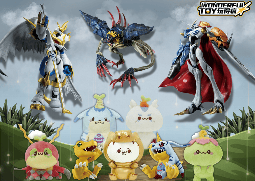 C數碼寶貝 × 長草顏團子：究極跨界合體