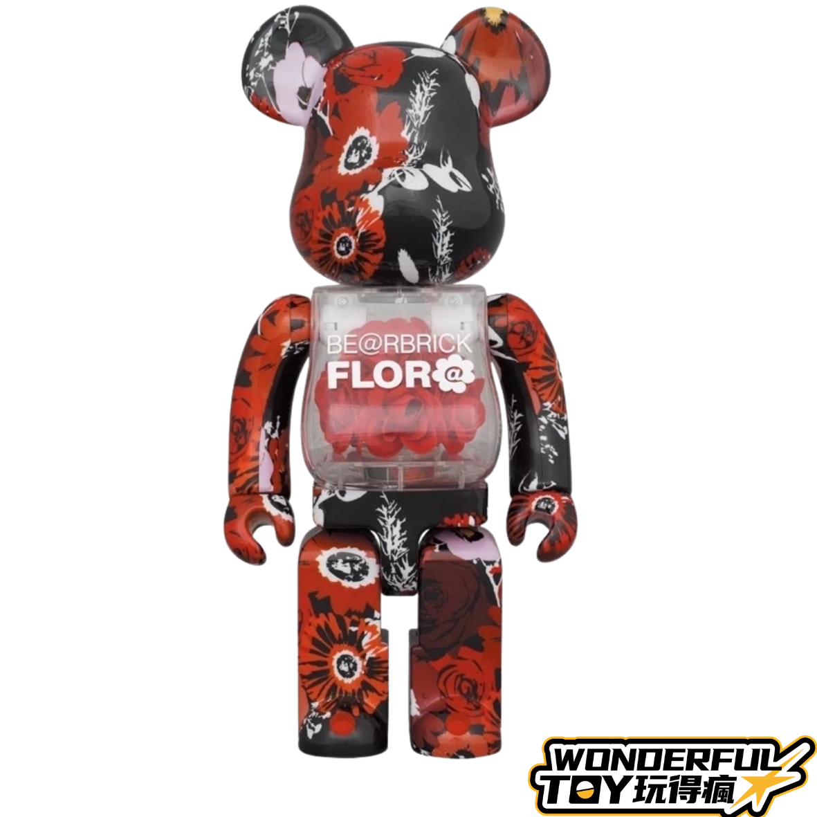 BE@RBRICK FLOR@ 400% 玫瑰