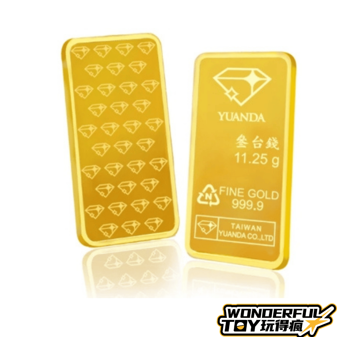 黃金金塊 3台錢（11.25公克）