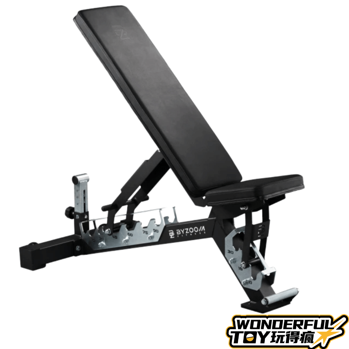 Power series 負角度調整健身椅(黑)