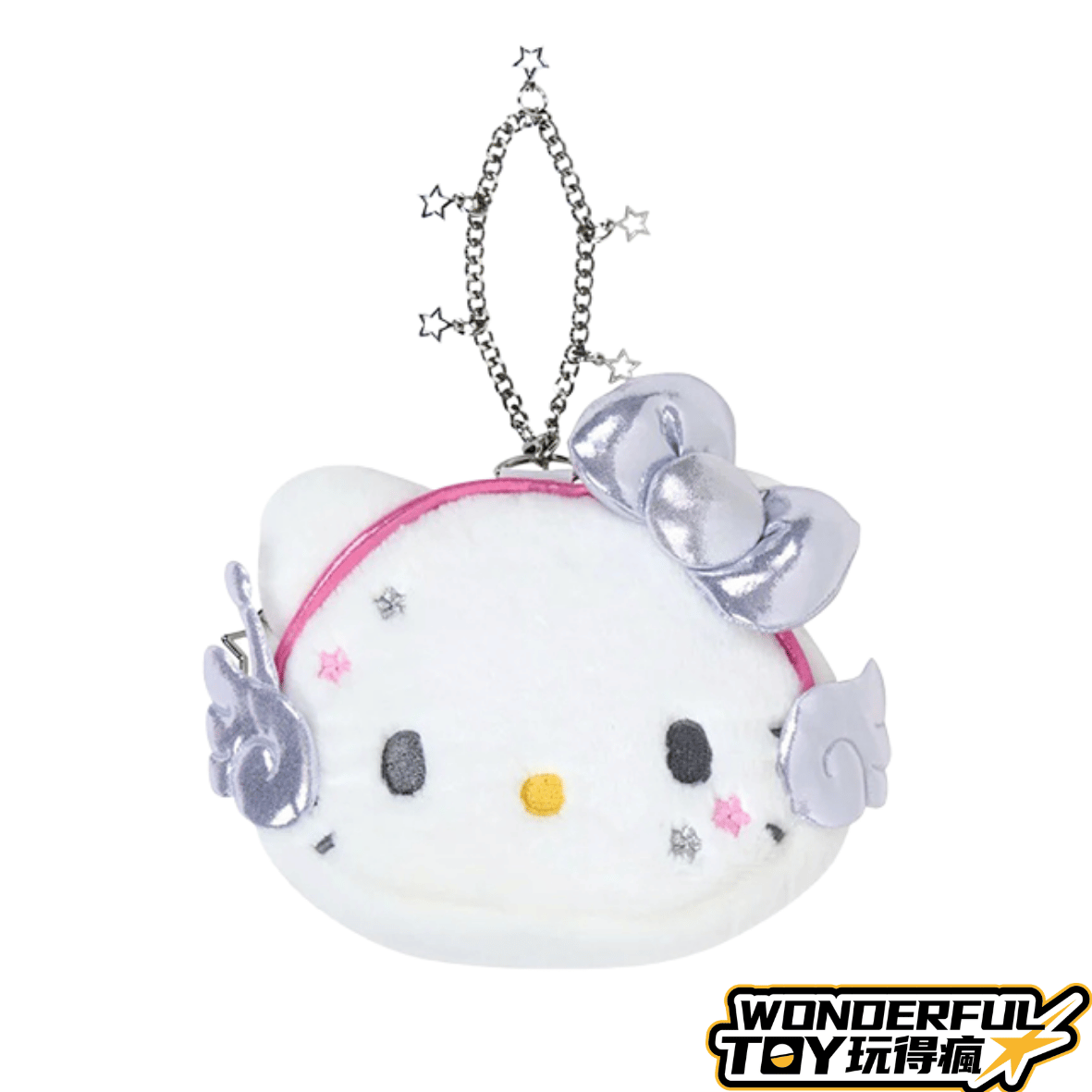 HELLO KITTY大臉造型絨毛包