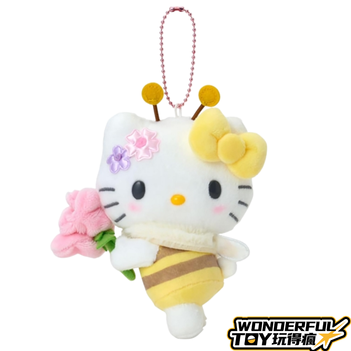 HELLO KITTY花朵小蜜蜂