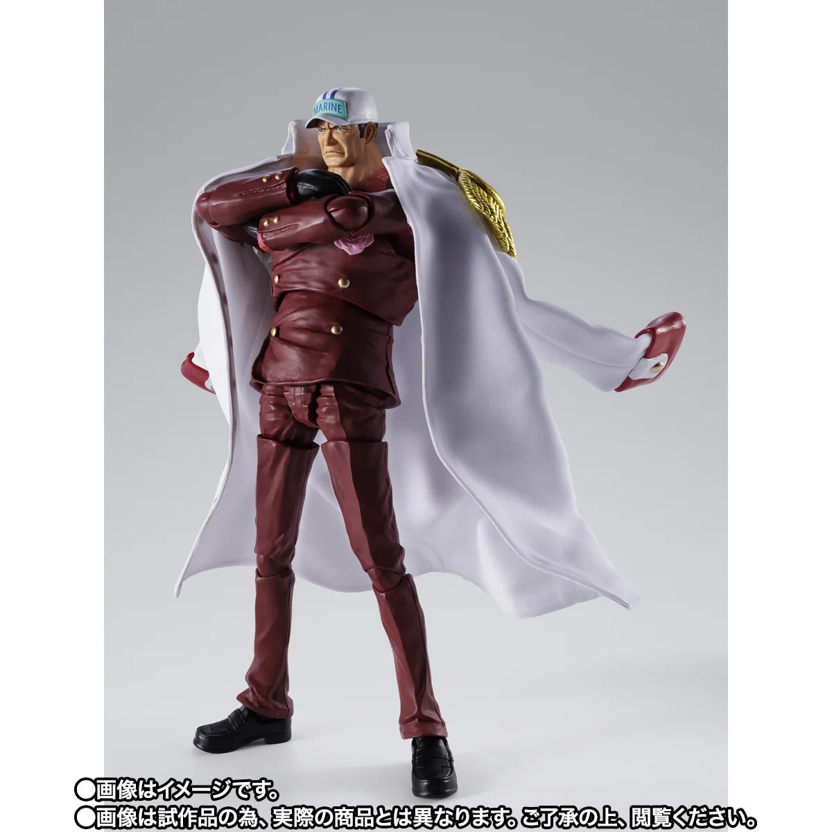 航海王 S.H.Figuarts赤犬 盃馬林福特頂上戰爭可動人偶
