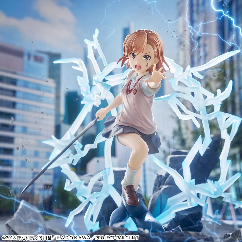 御坂美琴 FIGURIZMα 透明電擊特效公仔