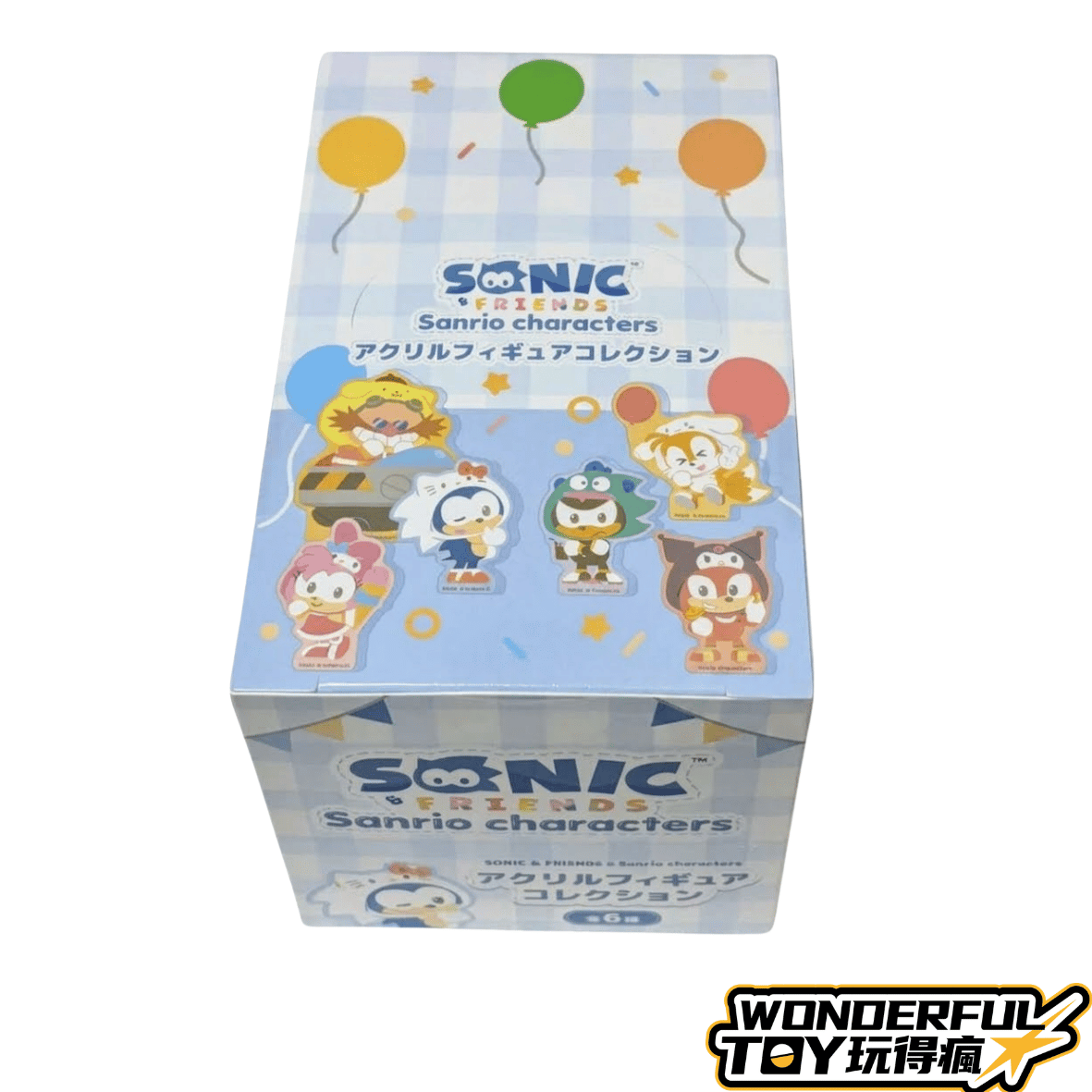 SONIC & FRIENDS × Sanrio characters 聯名壓克力立牌盲盒