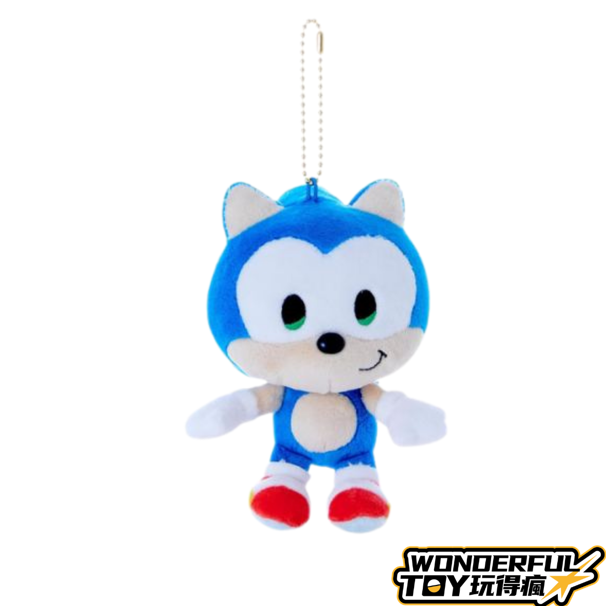 SONIC & FRIENDS角色絨毛吊飾 音速小子