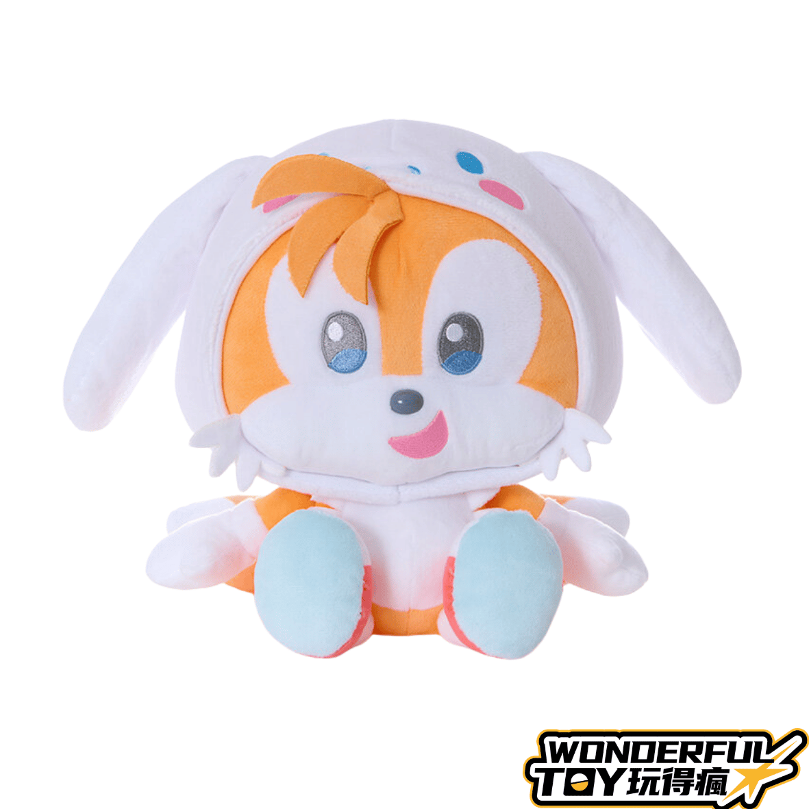 SONIC & FRIENDS角色絨毛玩偶 塔爾斯 × 大耳狗 M號