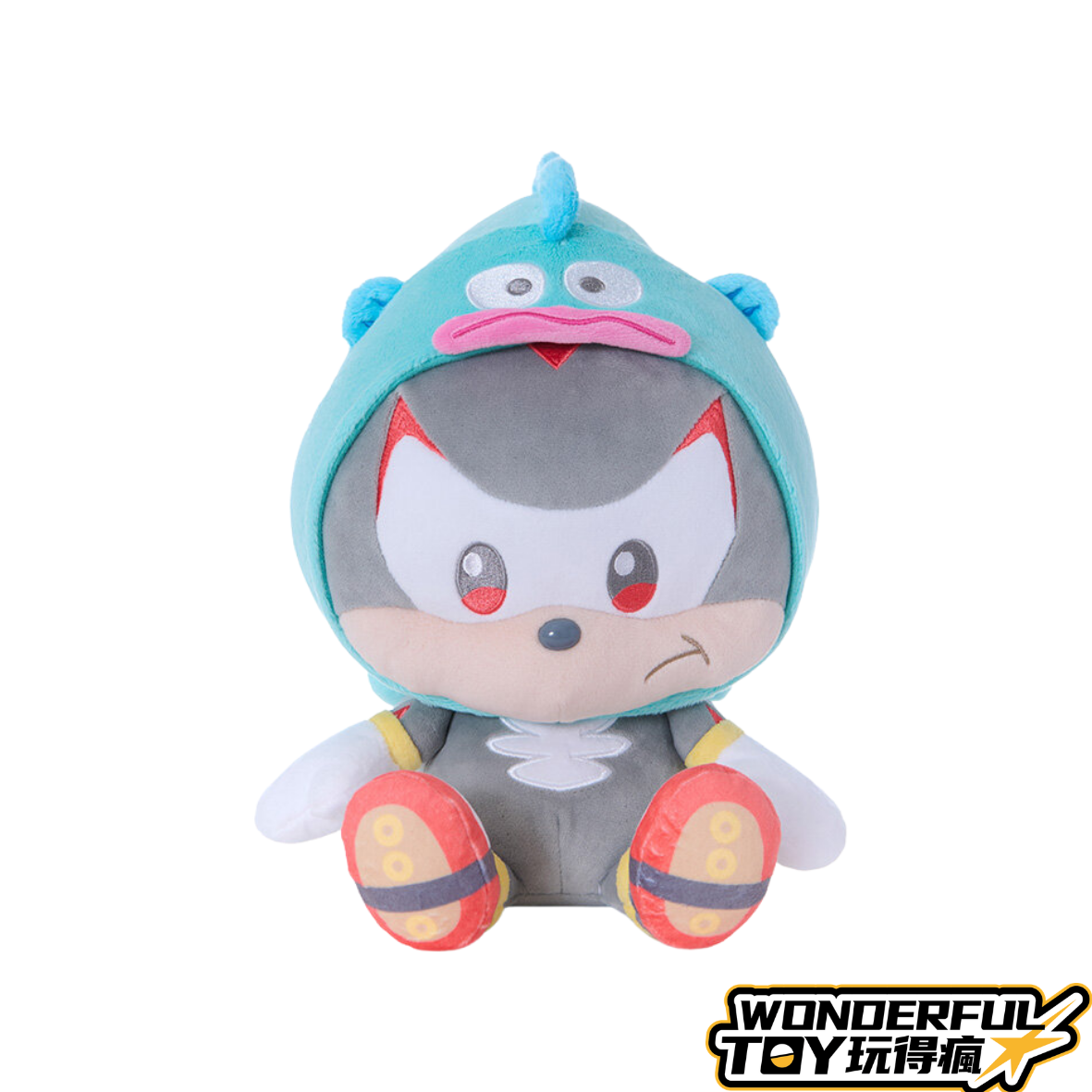 SONIC & FRIENDS角色絨毛玩偶 夏特 × 人魚漢頓 M號