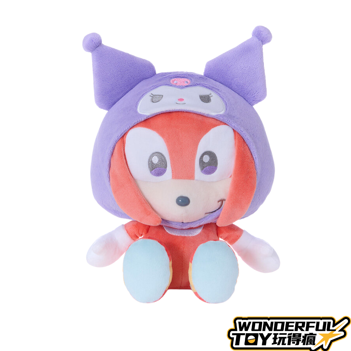 SONIC & FRIENDS角色絨毛玩偶 納克魯斯 × 酷洛米 M號