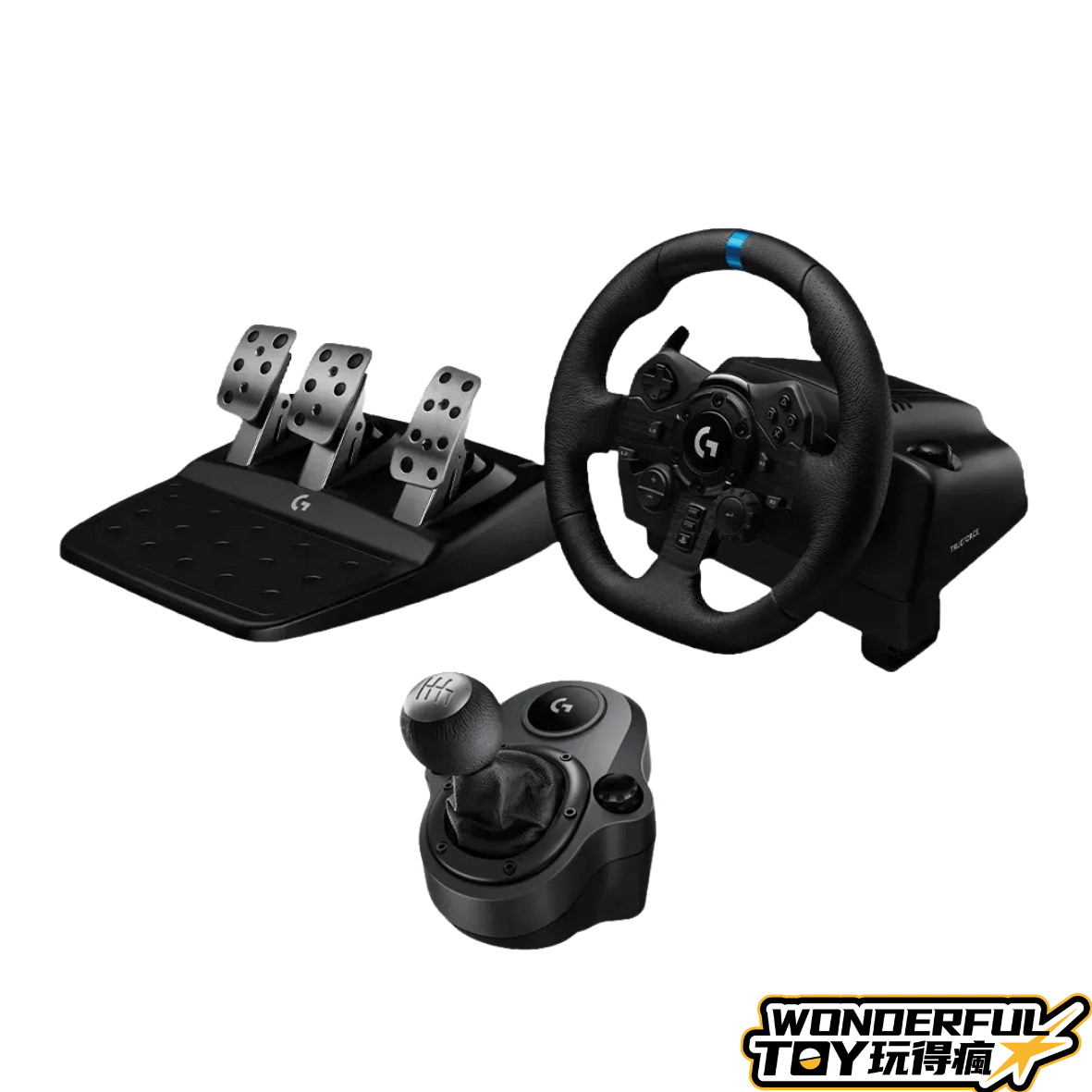 Logitech G923 賽車遊戲方向盤組