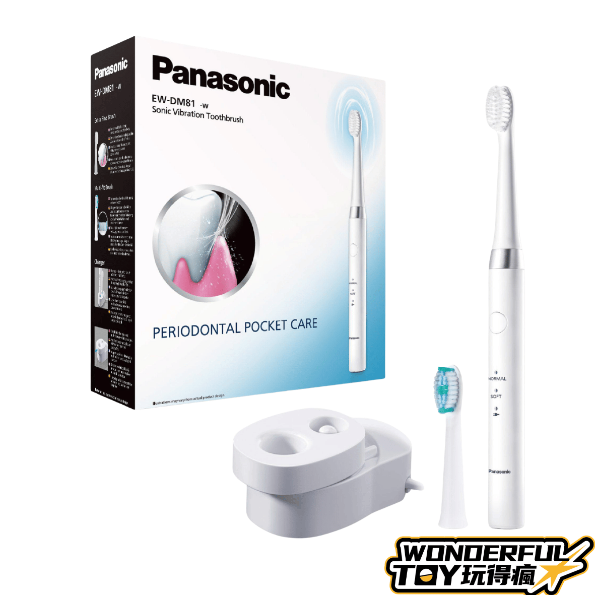 Panasonic 國際牌音波電動牙刷 EW-DM81