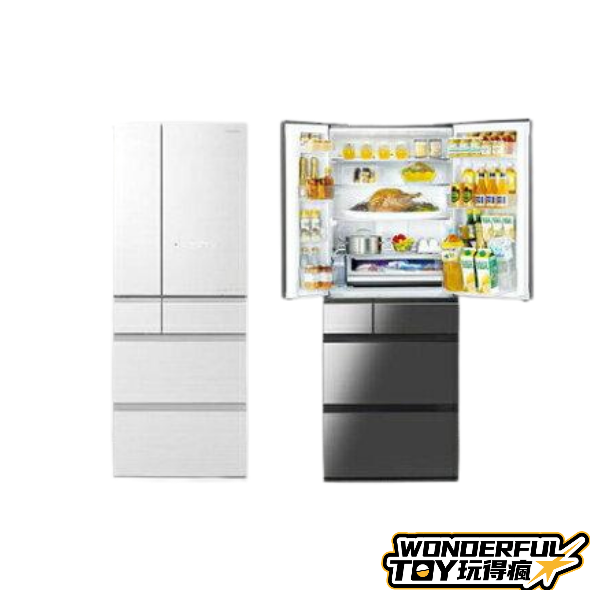 Panasonic 國際牌 600L 日本製六門變頻冰箱 NR-F601WX