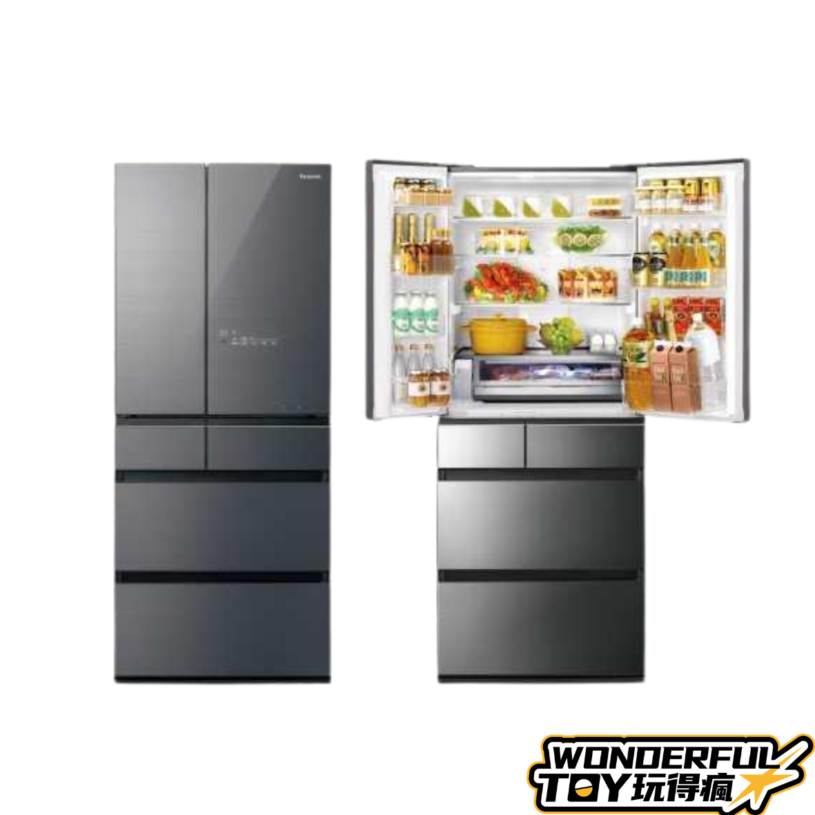 Panasonic 國際牌 650L 六門變頻電冰箱 NR-F659WX